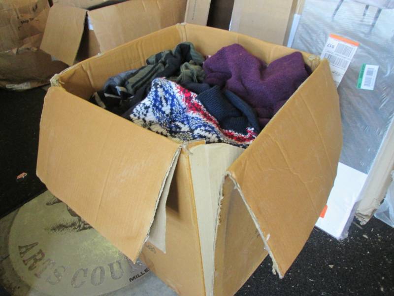 lot 175 image: Huge Box Full of Misc Clothes Assor...