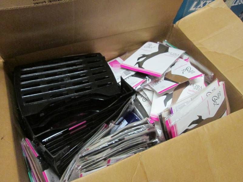 lot 176 image: Big Box Full of Assorted Ladies Hos...