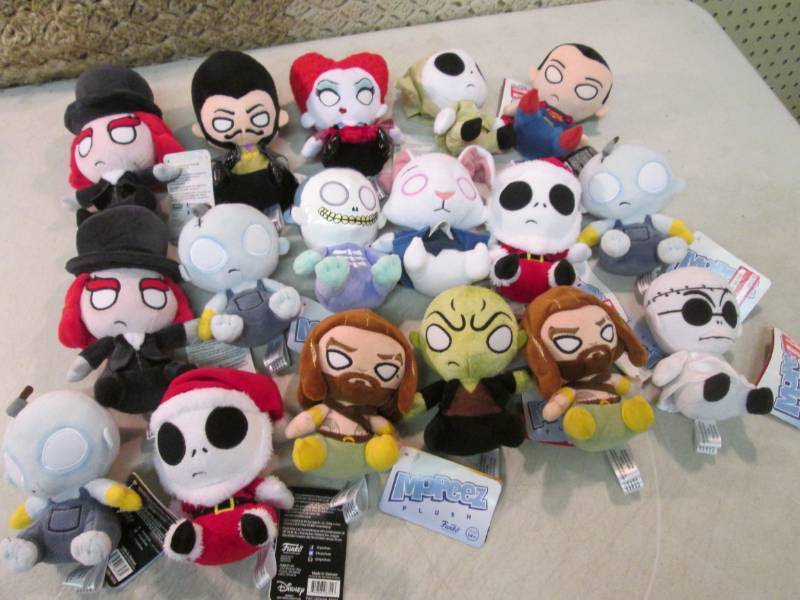 lot 181 image: Lot of Mopeez Plush Figures New wit...
