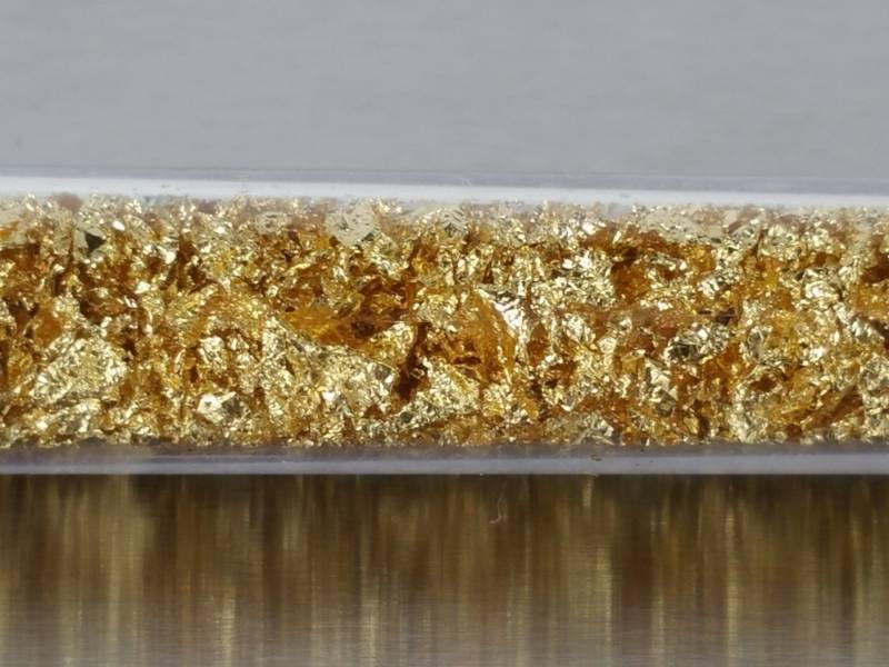 lot 67 image: Vial of Pure 24k Gold Flakes