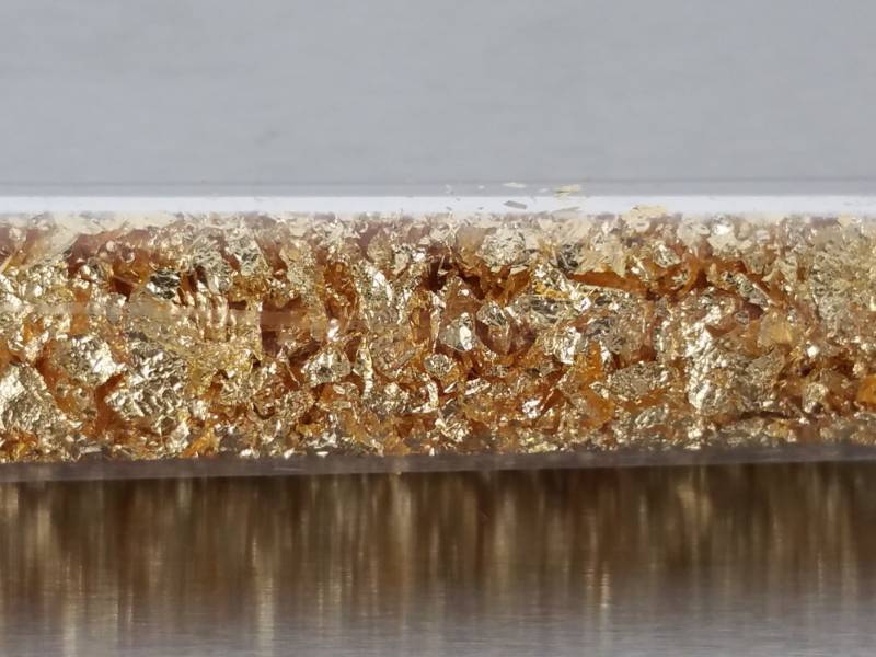 lot 69 image: Vial of Pure 24k Gold Flakes