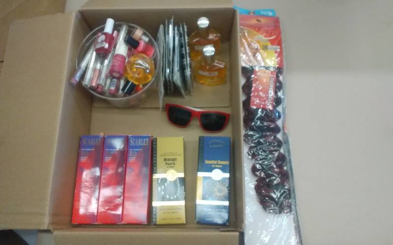 lot 37 image: Lot Of Beauty Supplies, Hair Extensions, Misc