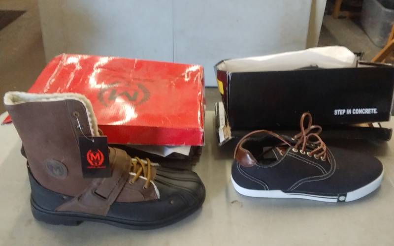 lot 79 image: Mens Shoes Sz 10-12, Boots Sz 11