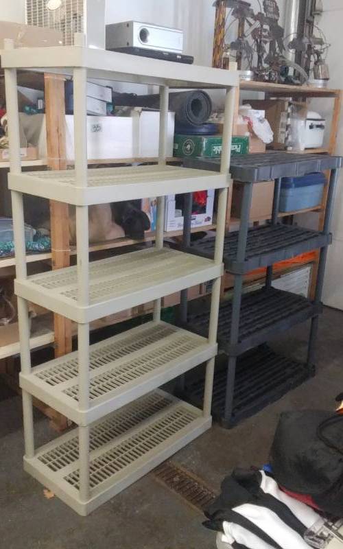 lot 82 image: 2-Shelf Units
