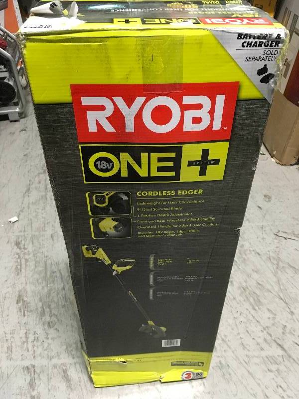 Ryobi 18V Cordless Edger in good condition