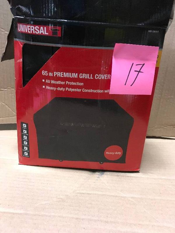 Universal 65 in Premium Grill Cover not used