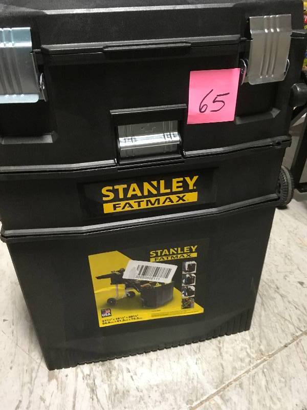 Stanley 22 in. 4-in-1 Cantilever Mobile Work Center Tool Box