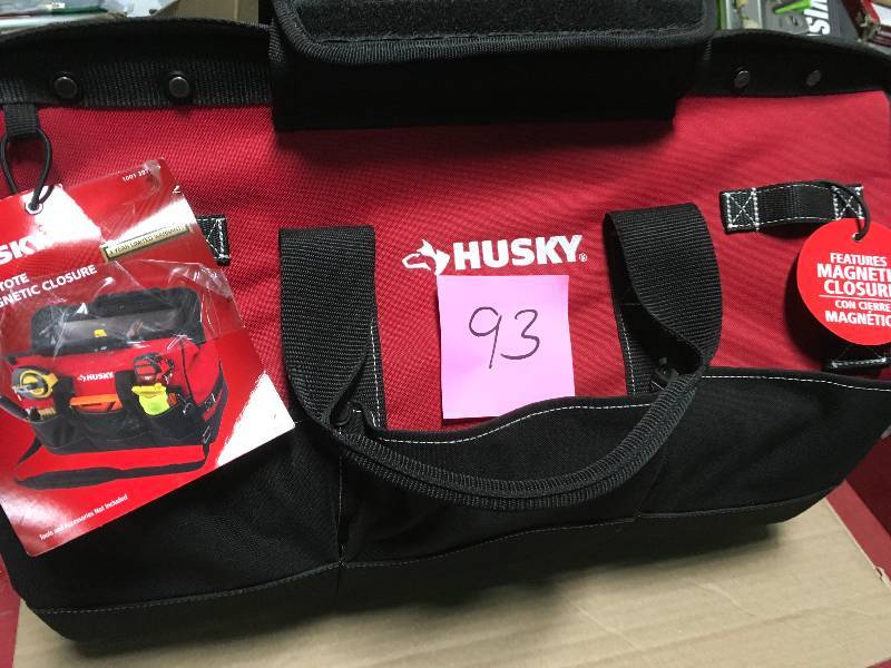 Husky 20 in Tool Tote not used
