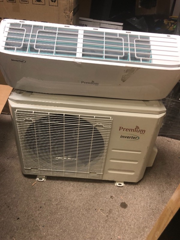 PREMIUM 12,000 BTU 1 Ton Ductless Mini Split Air Conditioner set 2 pc - 110V60Hz hose and remote are not include