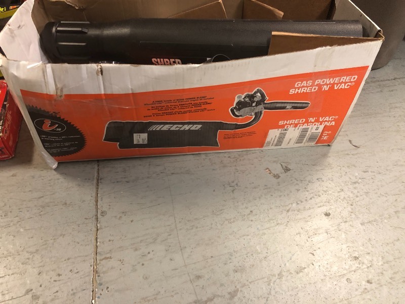 ECHO 191 MPH 354 CFM 25.4cc Gas 2-Stroke Cycle Leaf Blower Vacuum in good conditions
