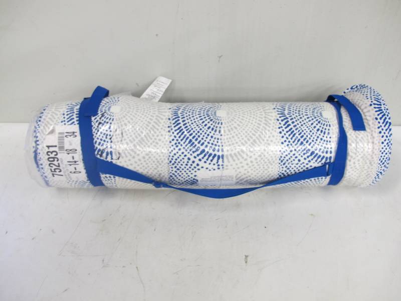 lot 108 image: Novaform Roll Out Memory Foam Lounger, Twin Size, 2-Inch Thick Portable - Delhi Design