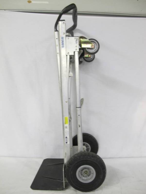 lot 144 image: Cosco 3-in-One MAX 1000 lb Capacity Convertible Hand Truck with Never-Flat tires