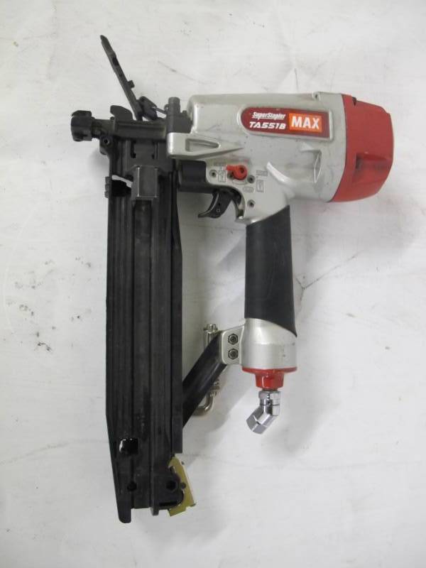 lot 27 image: MAX Super Stapler TA551B 16 Ga Medium Crown Stapler Up to 2 - UNTESTED AS-IS