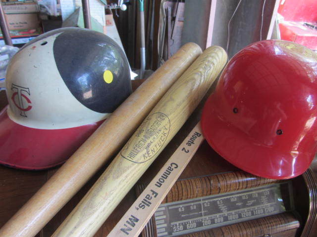Baseball Bats, Helmets