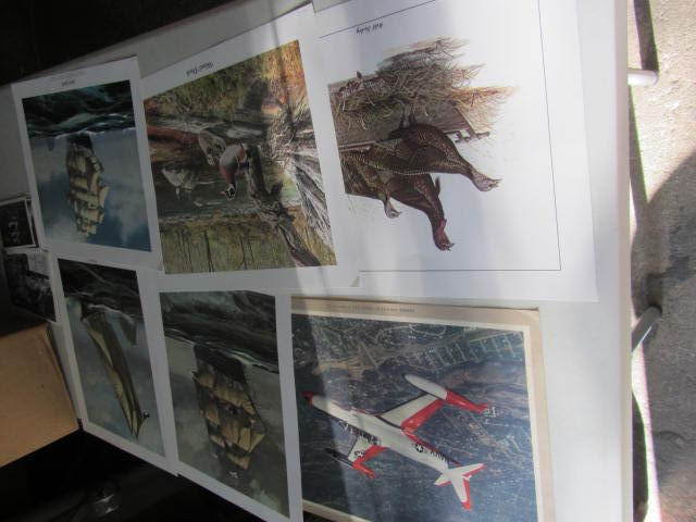 Artwork, Postcards, Insulators