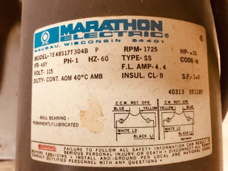 lot 48 image: Vintage Marathon Belt Sander