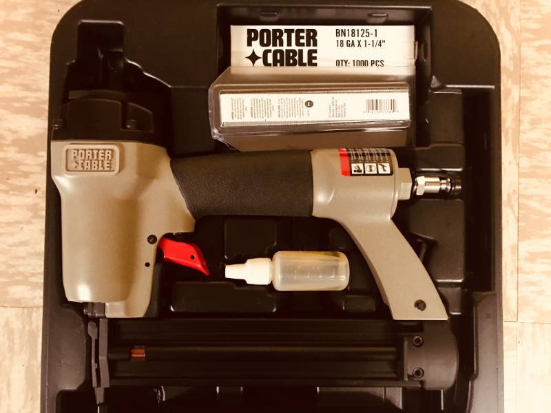 lot 55 image: Porter Cable Finishing Nail Gun