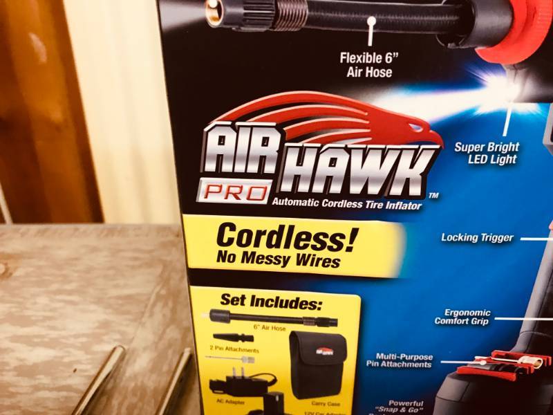 lot 60 image: Air Hawk Pro Cordless  Husky Sockets