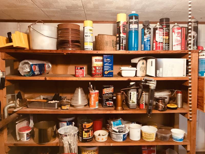 lot 82 image: Assorted Lubricants and Tools