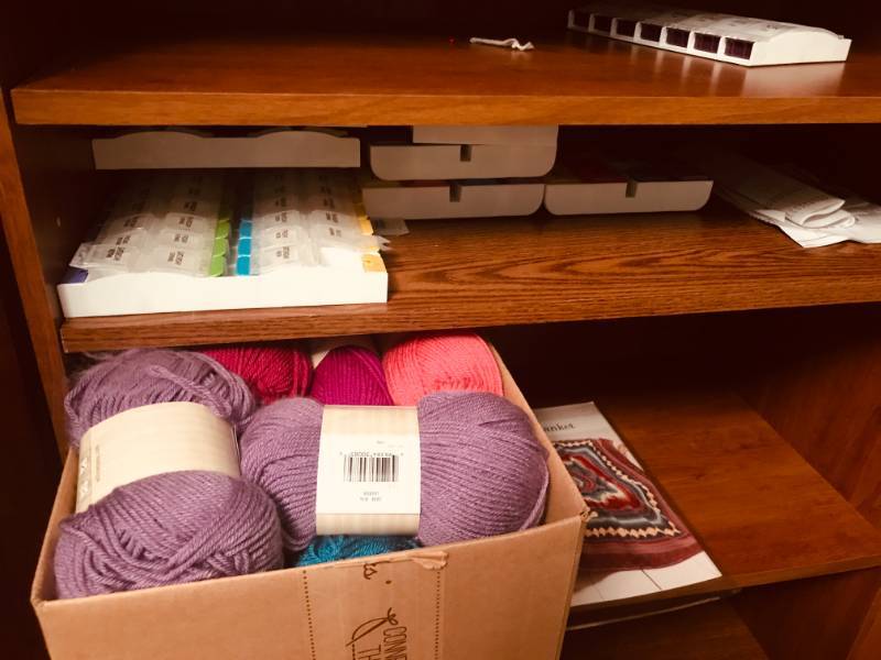 lot 107 image: Knitting Yarn  Material  Etc.