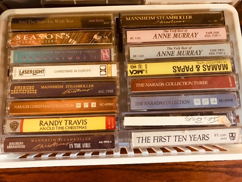 lot 115A image: Vintage Casette Tapes
