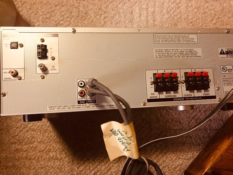 lot 117 image: Sony Receiver STR-K660P with Remote Control