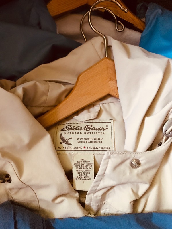 lot 191 image: Fall  Winter Jackets, Columbia, Eddie Bauer, Cabelas. L- XL,