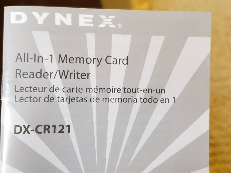 lot 147A image: Dynex All-In-One USB Hard Disk Memory Card Read & Hard Disks