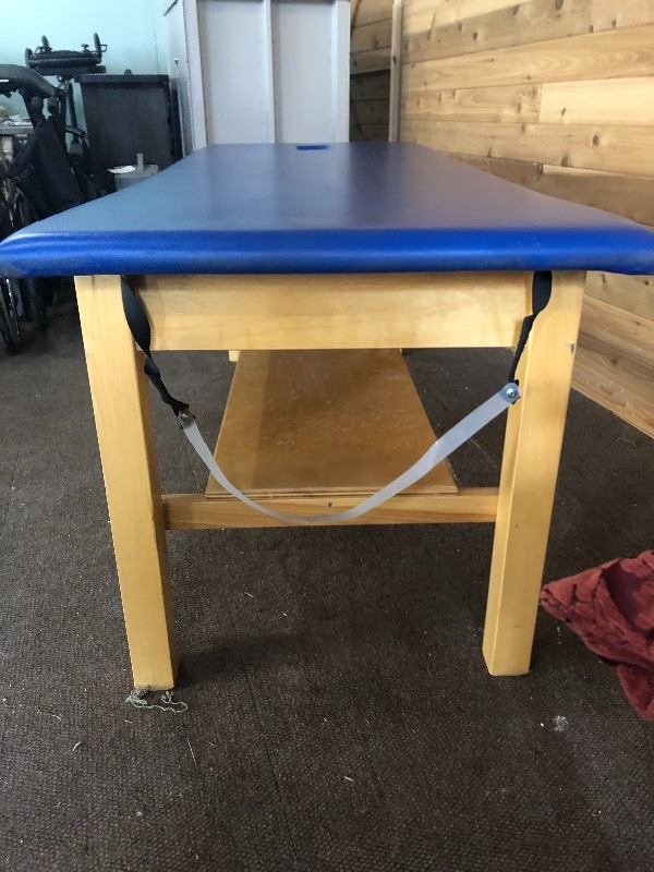 lot 14 image: Bailey Physical TherapyMassage Table With Nose Hole - Great For Personal Trainers Too - Super Condition - No Tears