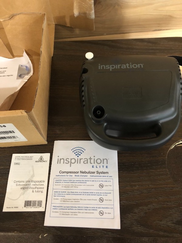 lot 78 image: Inspiration Elite Compressor Nebulizer System