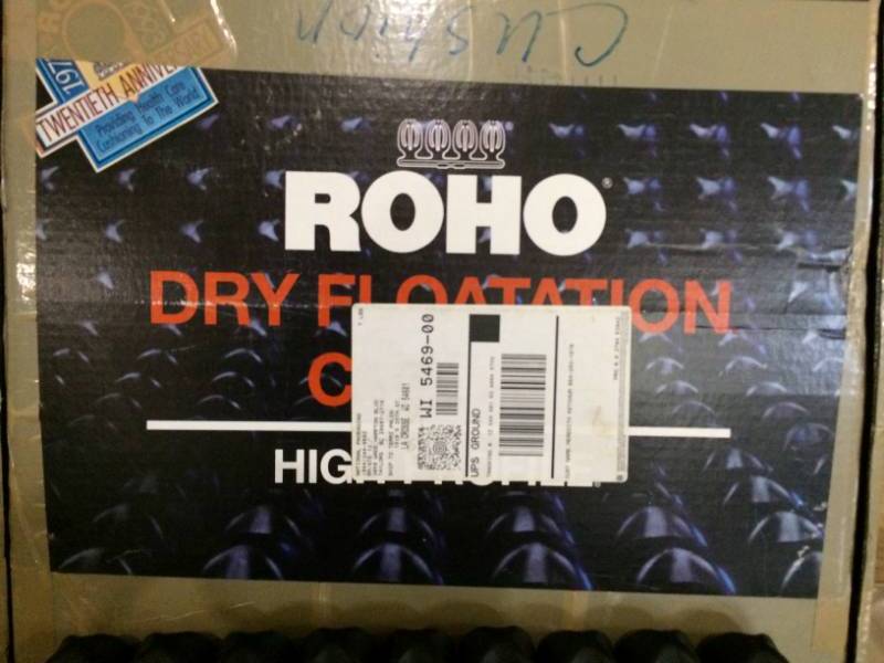 lot 45 image: Roho Dry Floatation Cushion for Wheelchairs
