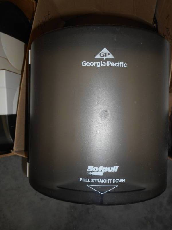 Luggage (#13)  Paper Towel Dispenser Lot (#18)  Vinyl Records (#13)