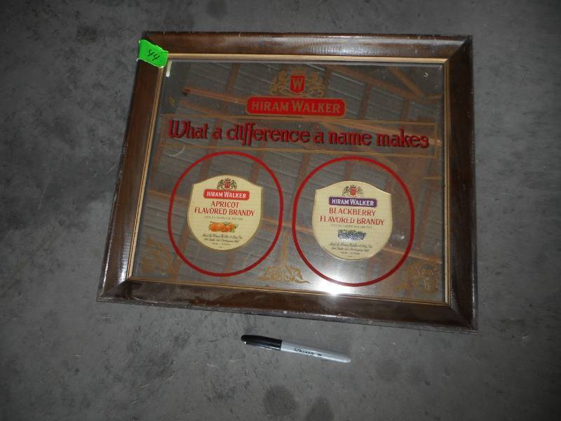 Lot of 4 Bar Mirrors (#43, 44, 45, 46)
