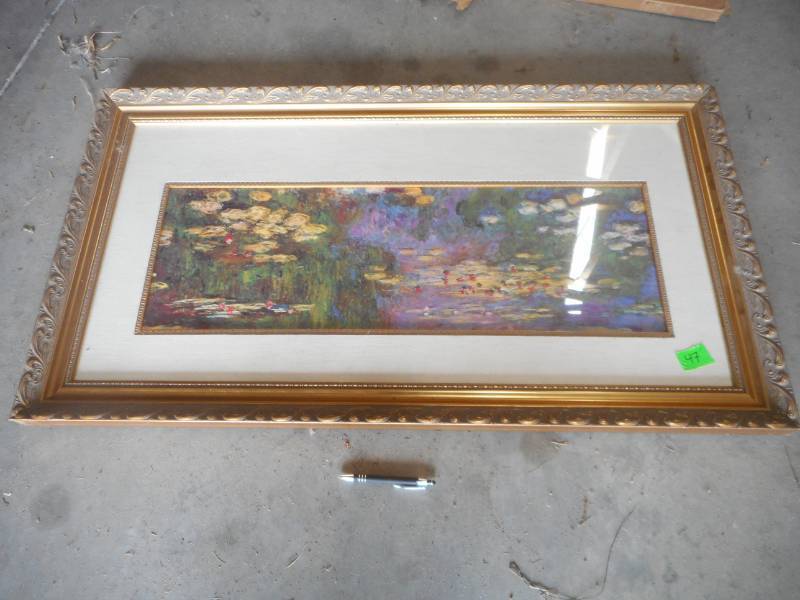 Framed Picture Lot (#42)  Vintage Framed Painting (#47)