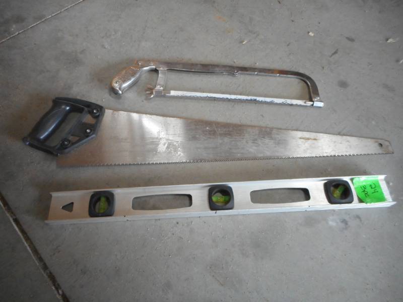 16V Porter Cable Saw and Drill set (#23)  Hand Tool Lots (#24, #25)