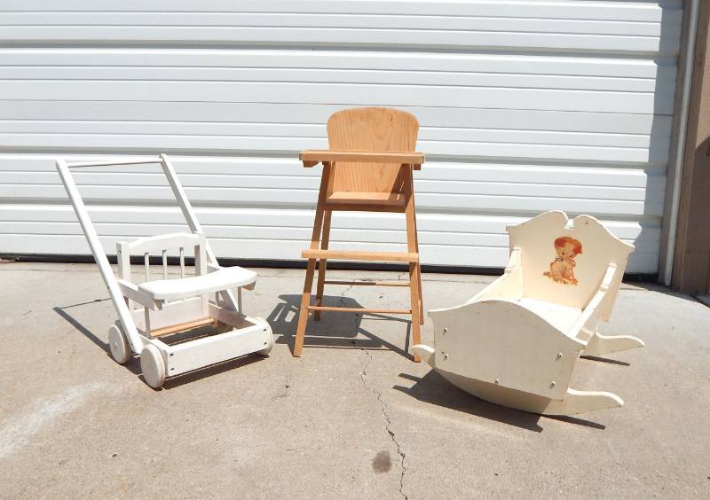 vintage doll furniture