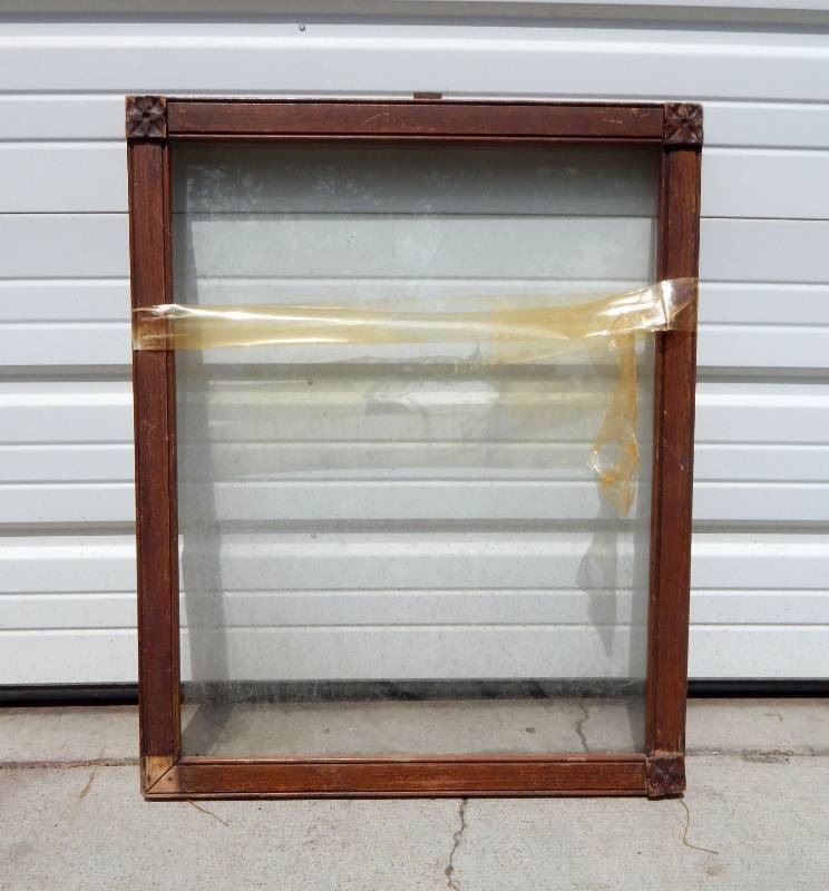 lot 137 image: Vintage Single Pane Window