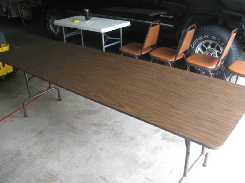 lot 2 image: Table & Chairs #13 &14