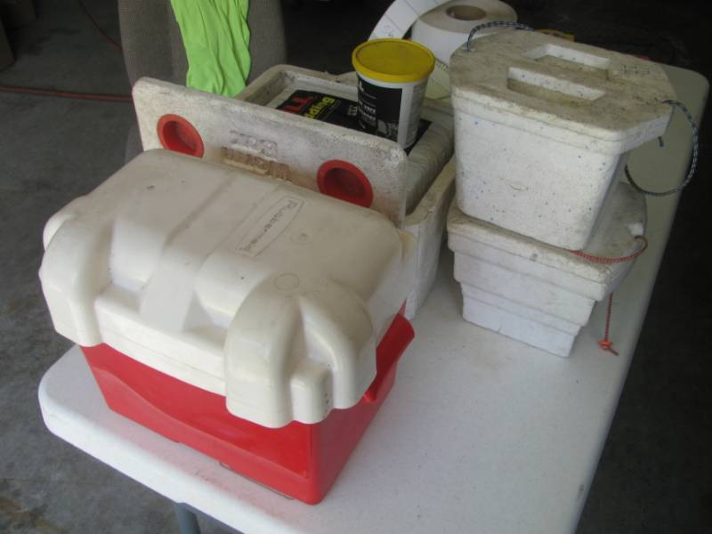 lot 41 image: Battery Box, Worm Boxes # 56