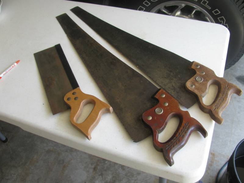 lot 44 image: Cross Cut Hand Saws #59