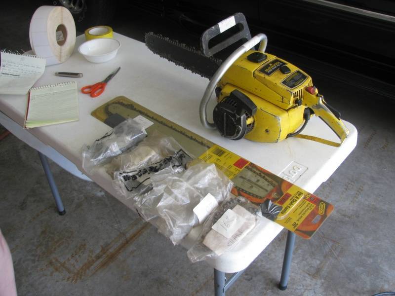 lot 91 image: Mc Culloch Chain Saw # 109