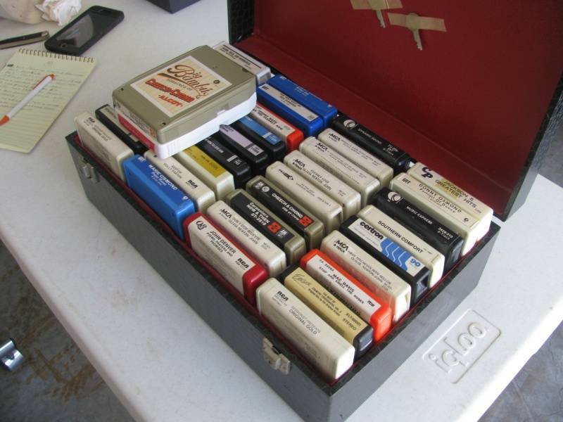lot 108 image: 8 Track Tape Collection # 122