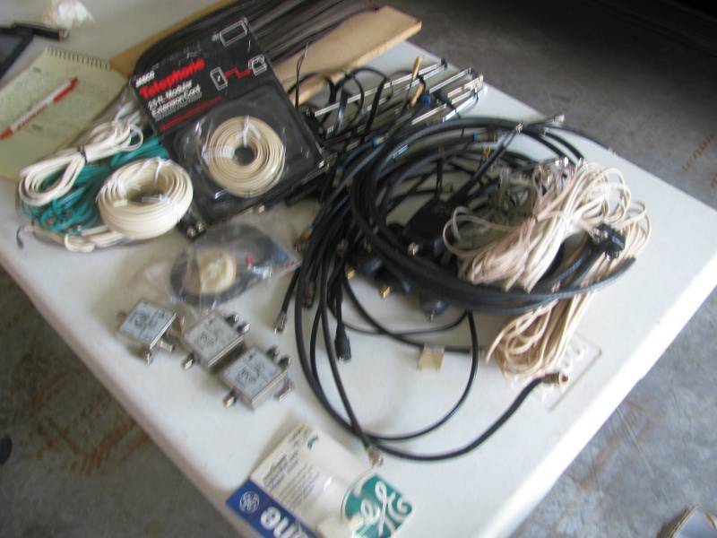 lot 113 image: Coaxial Cable & Phone # 125