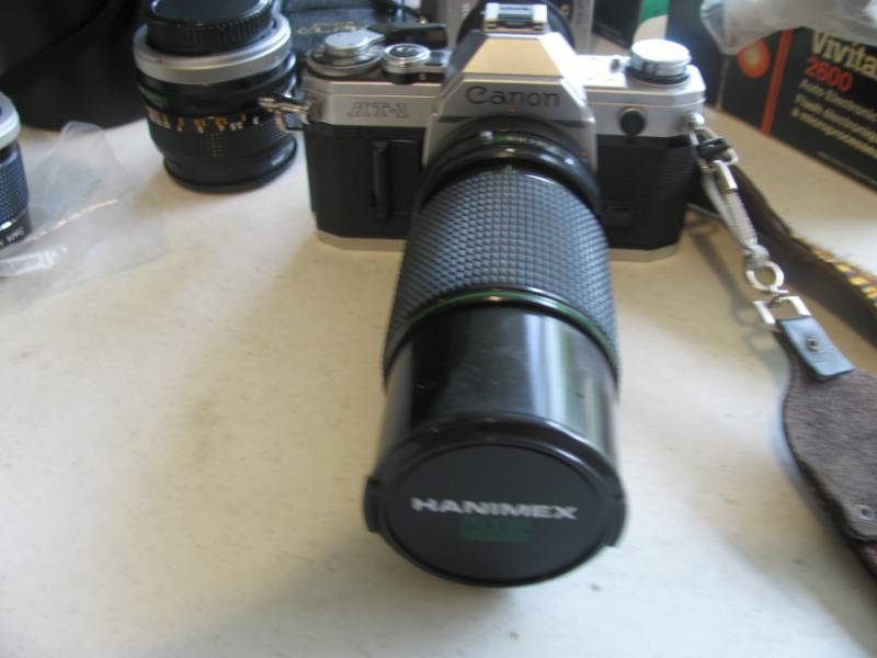 lot 208 image: Cannon 35 mil Camera # 222