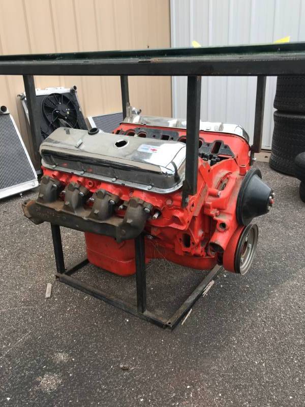lot 26 image: Big Block Chevy Table