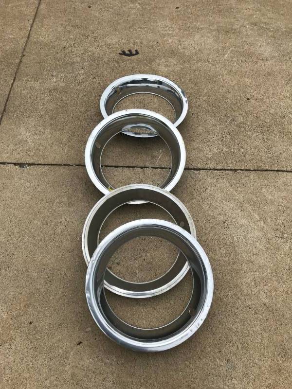 lot 36 image: GM Rally Trim Ring for 15x8 rims