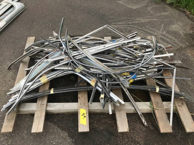 lot 89 image: Pallet of Chevelle & Camaro Stainless Trim - All in Great Shape