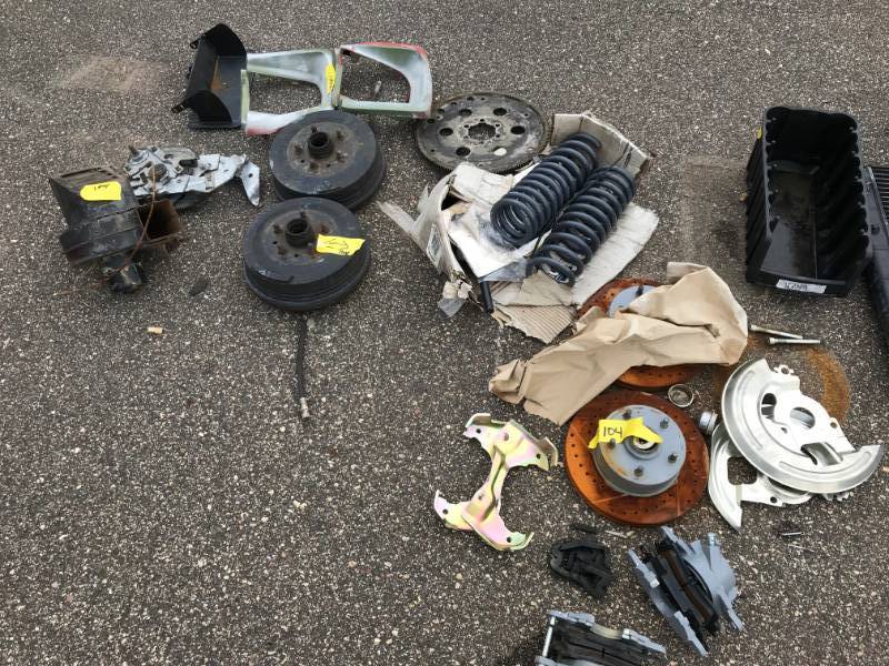 lot 104 image: 1968 Roadrunner quarter extension, brakes & More