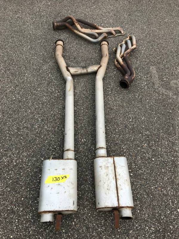 lot 130 image: Flowmaster Exhaust  - (off a 1969 Camaro)