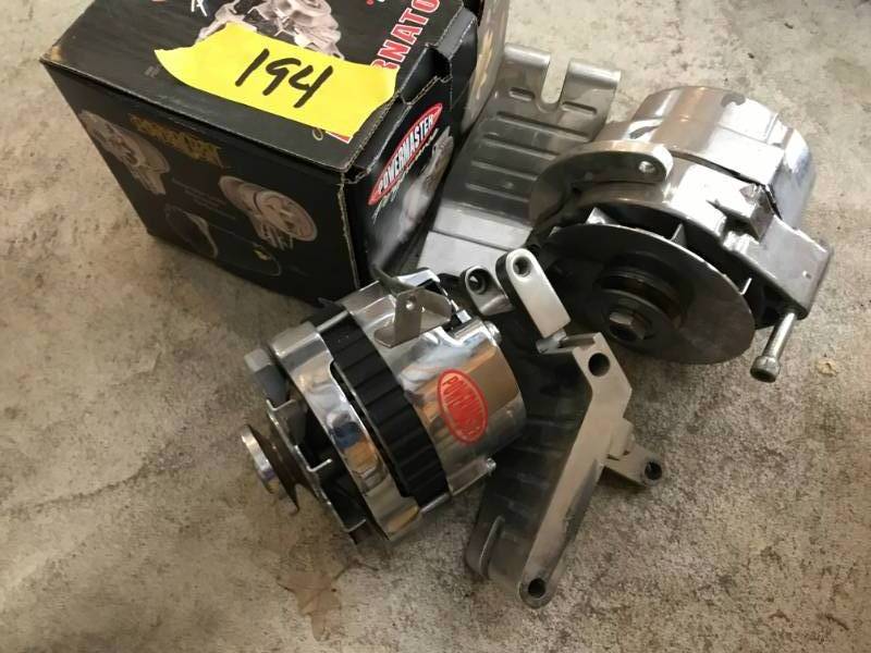 lot 194 image: (3) Powermaster Alternators